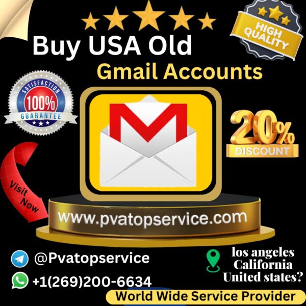 Buy USA Old Gmail Accounts