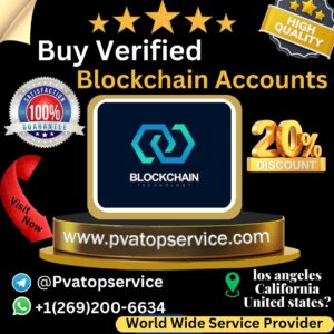 Buy Verified Blockchain Accounts