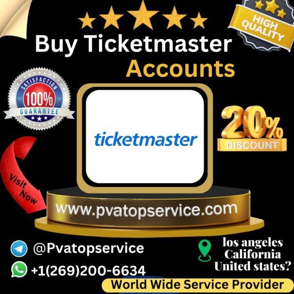 Buy Ticketmaster Accounts