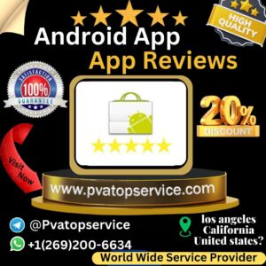 Buy Android App Reviews