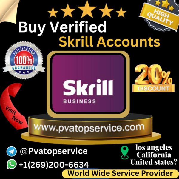 Buy Verified Skrill Accounts